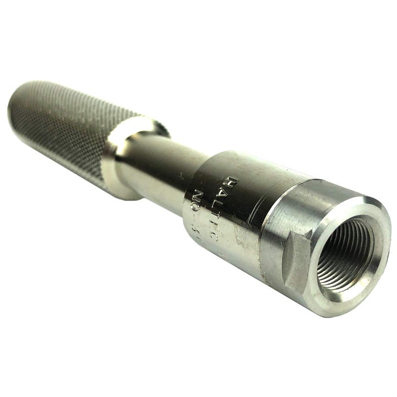 Haltec 377 Large Bore Lock On Air Chuck LB Long with 1/4" NPT Female Thread - Image 2